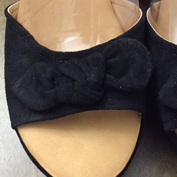 Bow tie platform sandals - Picture 2 of 4